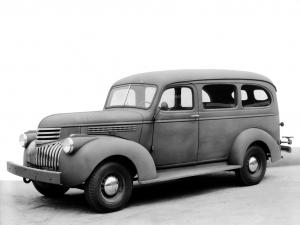 Chevrolet Carryall Suburban 1941 года
